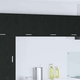 Viseći ormarić 2 pcs Crni hrast i bijela 50 x 31 x 40 cm