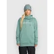 Volcom Riding Hydro P/O ženski pulover s kapuco arctic blue