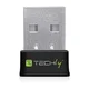 Techly I-WL-USB-600TY Brezžična omrežna kartica/Mali USB 2.0 AC600 Dual Band adapter