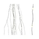 Lumineo Lampice za jelku, 1.8 m, 408 lampica, Snop spoljne, Micro LED, Svetlo toplo belo, 8 funkcija