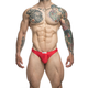 Justin+Simon Classic Tanga Red M