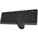A4-FG1010 A4Tech Fstyler Bezicna tastatura YU-LAYOUT + bezicni mis USB, Grey
