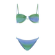Shiwi Bikini Demi modra/zelena