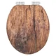WC deska s počasnim zapiranjem 37 x 43 cm Rustic – Wenko