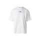 THE NORTH FACE Majica azur/bela
