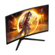 Monitor AOC 80 cm (31,5) CQ32G4VE 2560x1440 Curved Gaming 180Hz VA 0,5ms HDMI DisplayPort sRGB124,2% AdaptiveSync HDR10