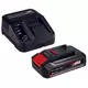 EINHELL - Power-X-Change 18V 2,5 Ah Starter-Kit, Komplet punjač i baterija - (4512097)