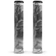 Janshop Skupine za skuterje črno -belo 160 mm G3 2 PCS., (21226056)