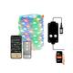Immax NEO 07736L - LED RGB Zatemnitveni božični trak 8,4W/230V 16m IP44 Wi-Fi Tuya