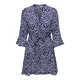 ONLY Obleka ONLCLEMMENTINE temno modra/bela