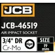 JCB Udarni nastavek 3/4 19mm 6-kotni Cr-Mo NASTAVNI ključ