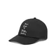 Juicy Couture Kapa s šiltom Peace Love And Juicy JCAWH225703 Črna