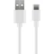 MicroConnect Kabel USB C-A 2.0, 0,5m, bel
