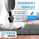 Steam-It Paročistač 2 u 1, Sa 10 nastavaka, 1300W, Beli