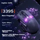 Inphic Bežični miš, 2.4GHz, Bluetooth, USB, Crno-sivi