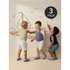Sinsay - Pamučni bodi bez rukava 3 pack - krem