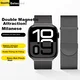 Stiger Zamenska narukvica za pametni sat za Apple Watch, Crna