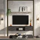 Hanah Home TV Komoda Elia, 140x25,6x32 cm, Crna
