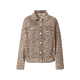 VERO MODA Prijelazna jakna VMTessa brokat / svijetlosiva / crna