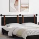 vidaXL Visoki naslon za glavo Črna 210 x 55 x 5 cm Antikni PU