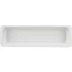 GN gastronorm posoda 2/4, 530 x 162 mm, v = 65 mm, bela, porcelan, SCHÖNWALD