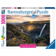 Ravensburger puzzle (slagalice) 1000pcs Scandinavian Places - Haifoss Waterfall, Iceland RA16738