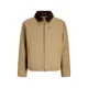 JACK & JONES Prehodna jakna JORChamberi kapučino/temno rjava