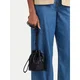 Ročna torba Calvin Klein Bold Ck Mini Bucket Crossbody LV04F3870G Črna