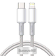 BASEUS USB-C kabel za Lightning Baseus High Density Braided, 20 W, 5 A, PD, 1 m (bel)