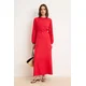 Trendyol Modest Ženska haljina Tctss25Eb00096, Crvena