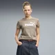 PUMA ESS No. 1 Logo Tee Women, Clothing, Mouse Gray, XL