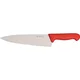 Kuhinjski nož, ergonomski rdeč ročaj, zelo kakovosten izdelek, dolžina rezila 260 mm, Giesser Messer