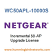 NETGEAR NETGEAR WLESS CONTROL LIC TO MANAGE 50 AP (WC50APL-10000S)