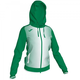 Joma Supernova Hooded Jacket Green-White Woman