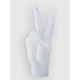 CandleHand Peace Small Candle white