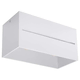 Sollux SL.0383 - Plafonsko svetlo LOBO 2xG9/40W/230V belo