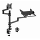 GEMBIRD MA-DA-04 Podesivi stoni drzač za monitor, 17-32, 8kg + nosač za laptop