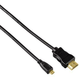 HAMA Hitri kabel HDMI™, vtič tipa A - vtič tipa D (mikro), Ethernet, 2 m