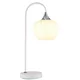 Globo 15548TW - Stona lampa MAXY 1xE27/40W/230V bela