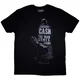 Johnny Cash Majica Man Comes Around Unisex Black XL