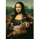 Trefl - Puzzle Mona Lisa in Purring Kitty - 500 kosov