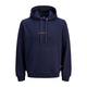 JACK & JONES Majica JORNORREBRO mornarska/oranžna