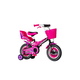 VISITOR Bicikl za devojčice STA120 12 ljubičasti