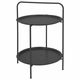shumee ProGarden Miza okrogla 50x66 cm mat temno siva