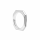 PDPAOLA Eleganten rodjen prstan SIGNATURE LINK Silver AN02-378 (Obseg 54 mm)