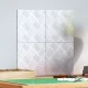 Stepenica Četvrtasti 4 pcs Srebrno 20 x 20 cm Aluminij