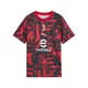 PUMA AC Milan Warmup Jersey Youth, Shop, Red/Black, 15-16Y