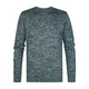 Petrol Industries Pulover svetlo siva/petrol/črna