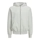 JACK & JONES Jopa na zadrgo JJEURBAN EDGE pegasto bela