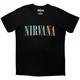 Nirvana In Utero Angel Swirl (Back Print) Carbon Black M Majica